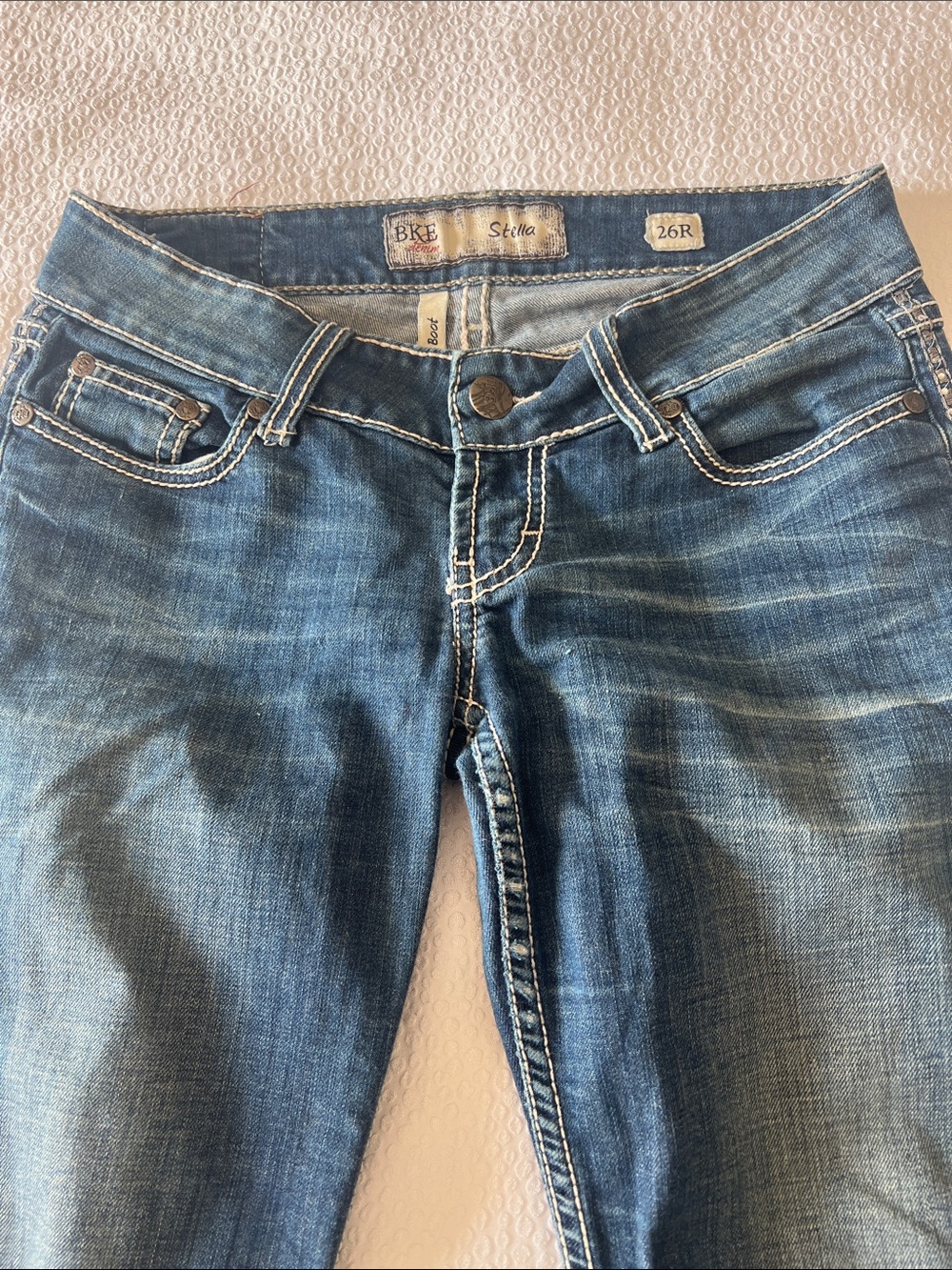 BKE Stella Women's Medium Blue Boot cut Jeans